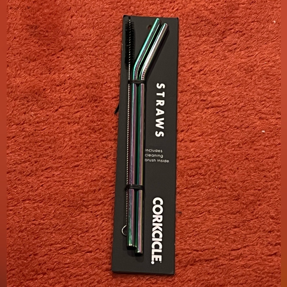 Corkcicle Prism Stainless Steel Straw Packaging